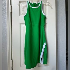 Sage collective green white masters golf dress tennis workout